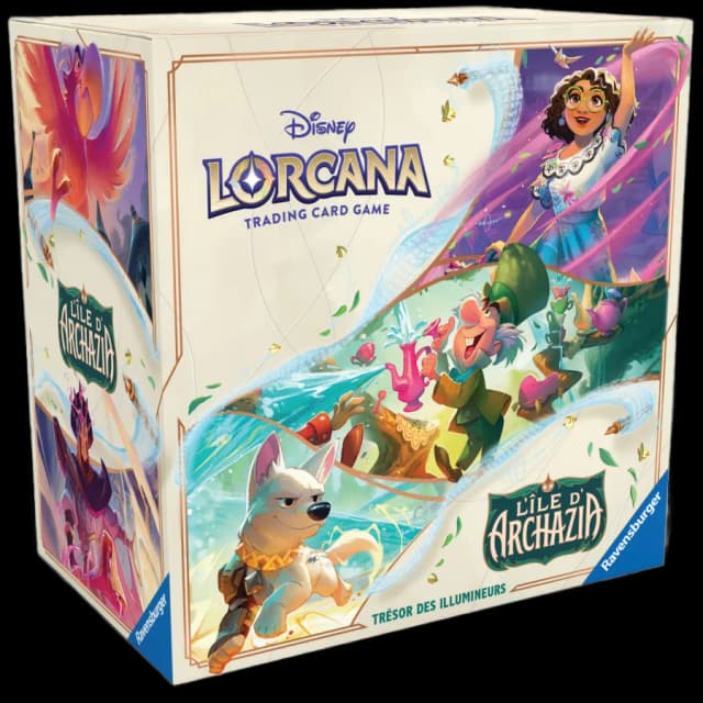 Disney Lorcana Coffret Trésor des Illumineurs : L'île d'Archazia FR