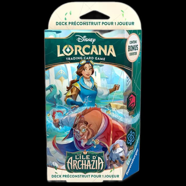 Disney Lorcana - Deck de Démarrage L'île d'Archazia : La Belle et la Bête FR