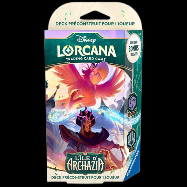 Disney Lorcana - Deck de Démarrage L'île d'Archazia : Iago et Jafar FR