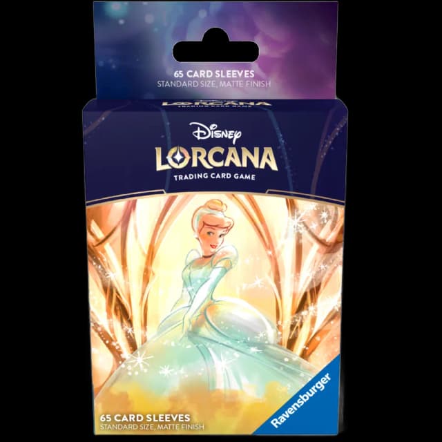 Ravensburger Disney Lorcana - 65 Protèges Cartes / sleeves STANDARD - Cendrillon