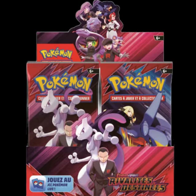 Pokemon Display / Boite de booster EV10 Rivalités Destinées FR