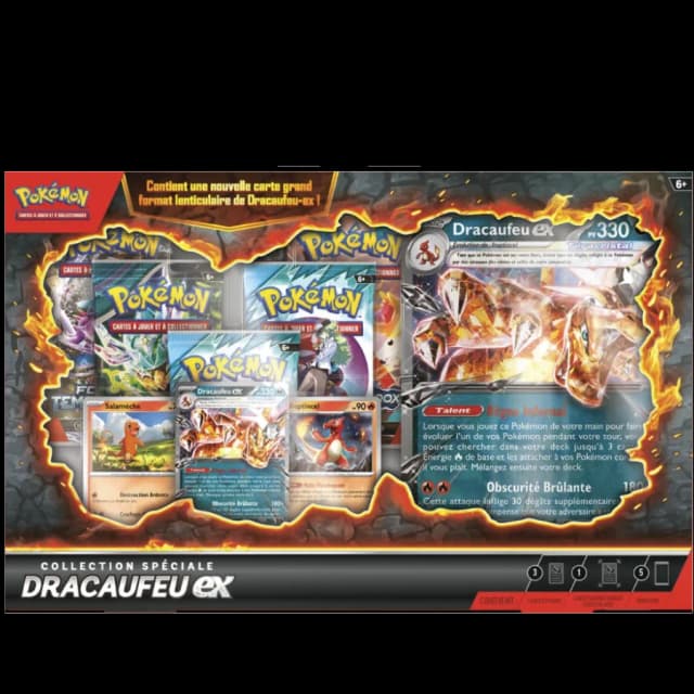 Pokemon - Coffret Collection spéciale Dracaufeu EX - FRANÇAIS