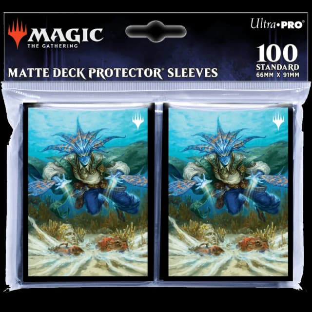 Protège-cartes Ultra Pro x100 - Magic : Meurtres au manoir Karlov - Morska (63 x 89 mm)