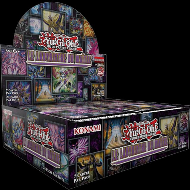 Yu-Gi-Oh! Display / Boite de 24 boosters Le labyrinthe du Maître FR