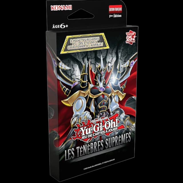 Yu-Gi-Oh! Pack de 3 boosters Les Ténèbres Suprêmes FR