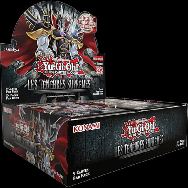 Yu-Gi-Oh! Display / Boite de 24 boosters - Les Ténèbres Suprêmes FR