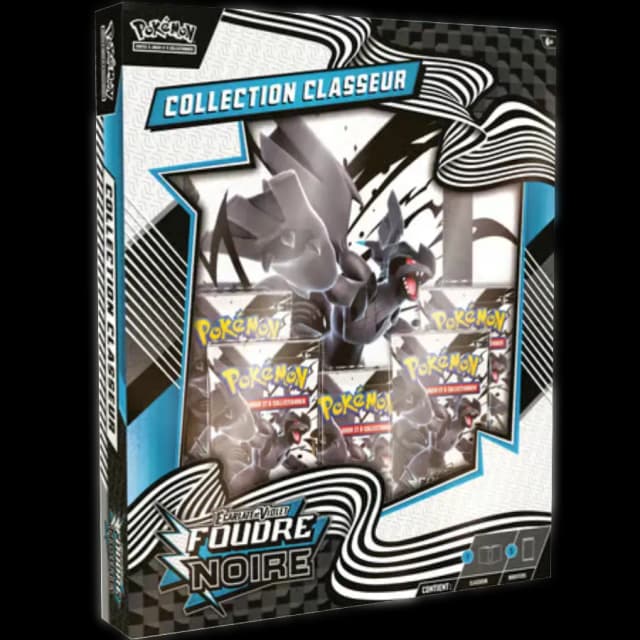 Pokémon JCC : Collection classeur Écarlate et Violet - EV 10.5 Foudre noire - FR