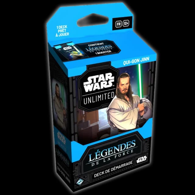 Star Wars Unlimited - Deck de Démarrage Légendes de la Force : Qui-Gon Jinn FR