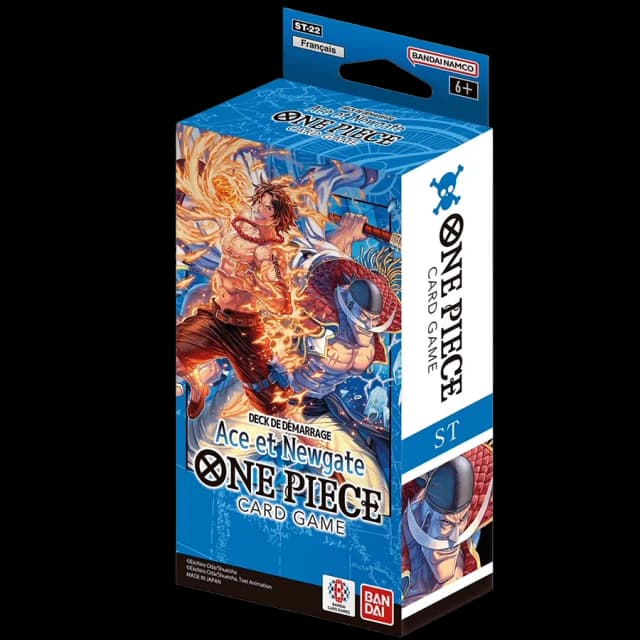 One Piece Card Game - Deck de démarrage EX ST-22 Ace et Newgate - FR